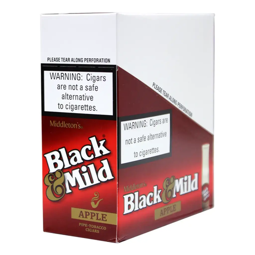 BLACK & MILD APPLE 10PK/50CT BOX-(070137500889)
