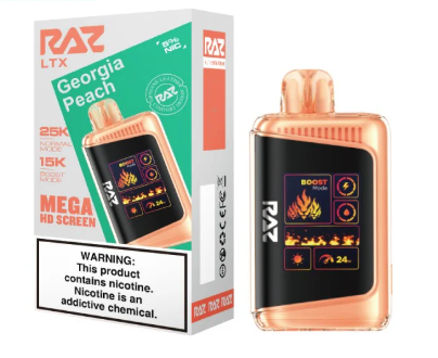 RazLtx 5pk 5% 25k Georgia Peach Box (6972866507754)