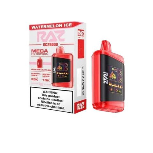 RazLTX 25000 5pk 5% 25k Watermelon Ice Box (6972866507839) Unit (6972866507822)