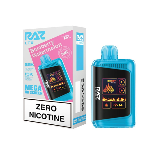 RazLtx 5pk 0% 25k Blueberry Watermelon Box (6972866503039)