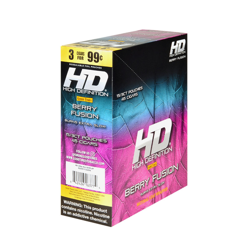 GT HD 3 For $0.99 15pk Berry Fusion Box (842426163774)