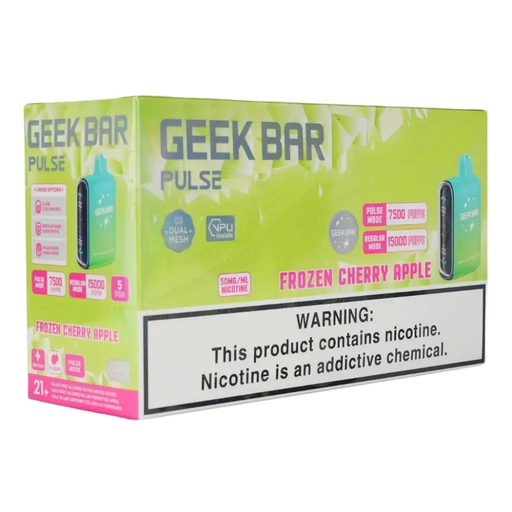 GeekBarPulse 5pk 5% Frozen Cherry Apple Box (810125439155)