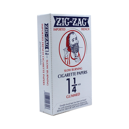 ZIG ZAG PAPER 1 1/4 ORANGE 24 BOOKLETS BOX - (008660007247)