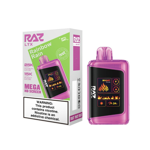RazLtx 5pk 5% 25k Rainbow Rain Box (6972866507877)
