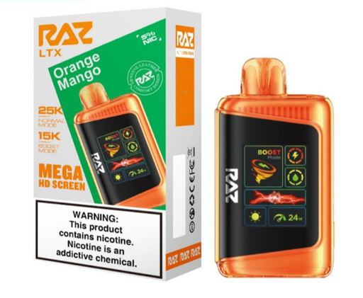 RazLtx 5pk 5% 25k Orange Mango Box (6972866509925)