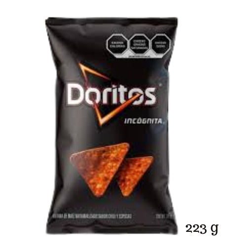 Sabritas 223g Doritos Incognita Unit (7500478012138)