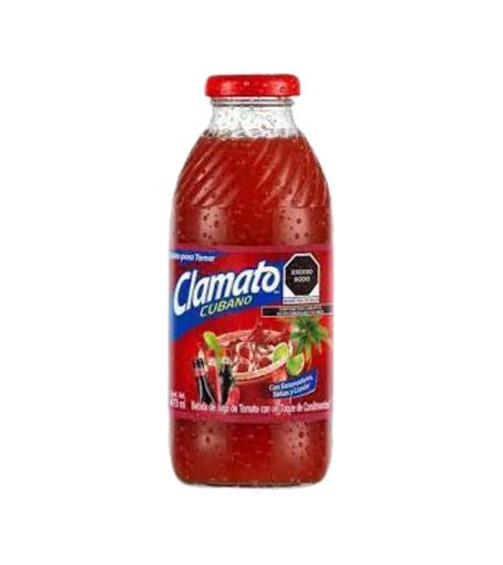 Clamato Vidrio 12pk 16oz Cubano Unit (014800000276)