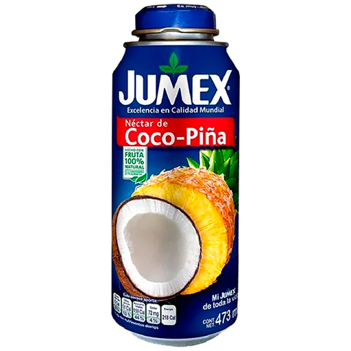 Jumex 12u/460ml Piña-Coco Nectar Box (17501013107347) Unit (7501013107340)