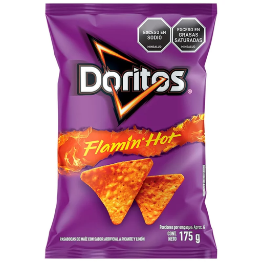 Sabritas 223g Doritos Flamin Hot Unit (7500478012114)