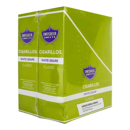 SWISHER SWEET 2 FOR $1.19 (White Grape) (025900279080)