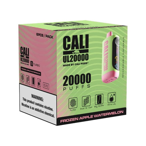 Cali UL20000 6pk Frozen Apple Watermelon Box (716841049930)