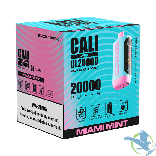 Cali UL20000 6pk Miami Mint Box (741654840931)
