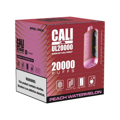 Cali UL20000 6pk Peach Watermelon Box (716841049794)