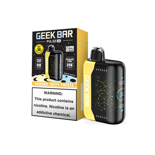 GeekBarPulseX 5pk 5% 25k Banana Taffy Box (6977454904052)