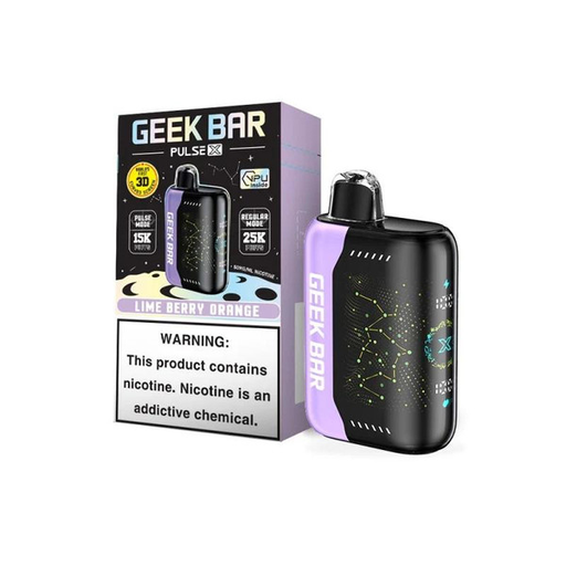 GeekBarPulseX 5pk 5% 25k Lime Berry Orange Box (6977454903970)