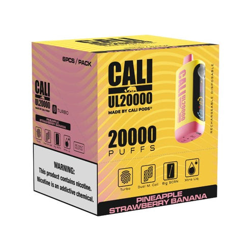 Cali UL20000 Pineapple Strawberry Banana Box (716841049770)  