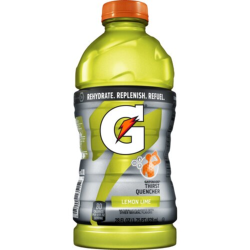 GATORADE 28 OZ LEMON LIME 1/15 UNIT ()