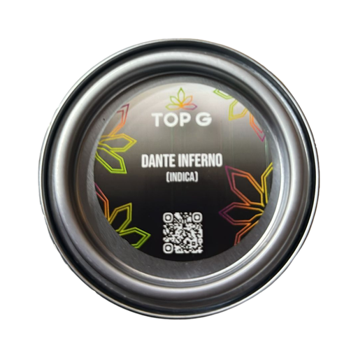 3.5 cans - Top G Exotic Dante Inferno Roll (0019441000128)