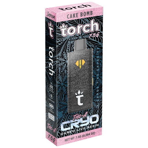 TorchCryo Thca Cured Live Resin 5pk 7.5g Indica Cake Bomb