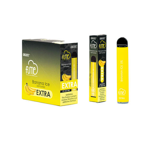 FumeExtra 10pk 5% 1.5k Banana Ice Old Box (6973304113391) Unit (6973304118365)