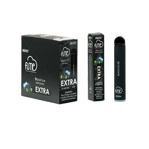 FumeExtra 10pk 5% 1.5k Black Ice Old Box (6973304116880)