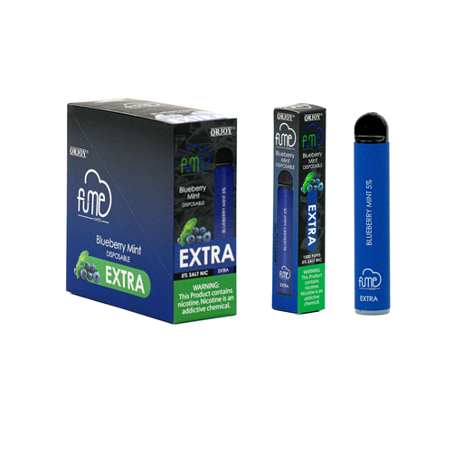 FumeExtra 10pk 5% 1.5k Blueberry Mint Old Box (6973304113537) Unit (6973304113520)