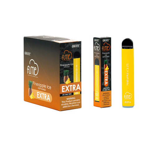FumeExtra 10pk 5% 1.5k Pineapple Ice Old Box (6973304113377)