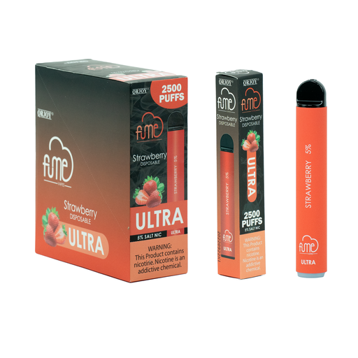 FumeUltra 10pk 5% 2.5k Strawberry Box (6973304112691) Unit (6973304112684)