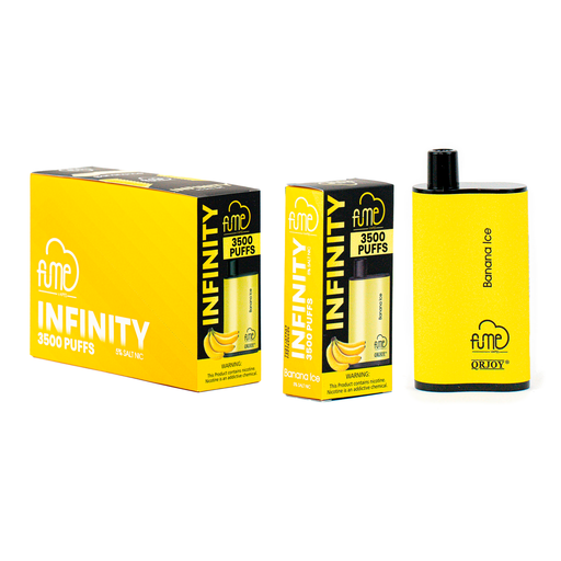 FumeInfinity 5pk 5% 3.5k Banana Ice Box (6973304113933)