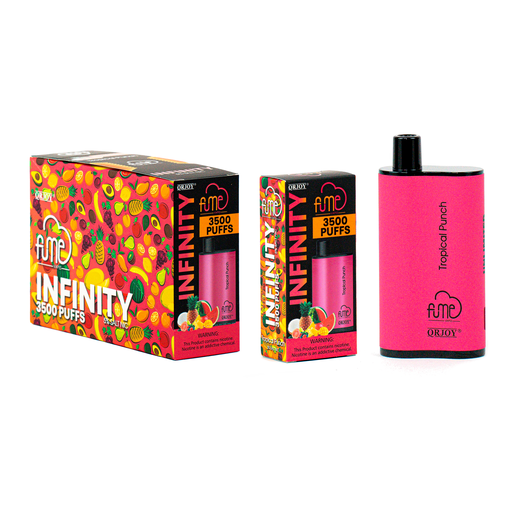 FumeInfinity 5pk 5% 3.5k Tropical Punch Box (6973304114091)
