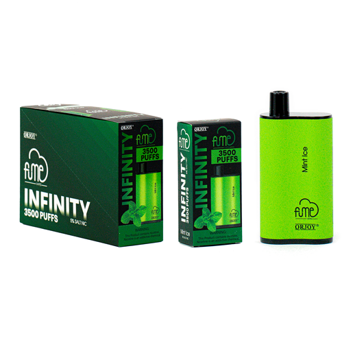 FumeInfinity 5pk 5% 3.5k Mint Ice Box (6973304113902)