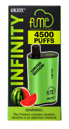 FumeInfinity Plus 5pk 5% 4.5k Lush Ice Box (6941821719488) Unit (6941821719402)