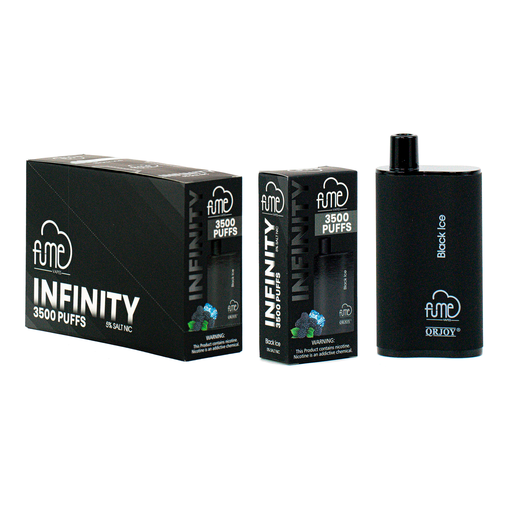 FumeInfinity Plus 5pk 5% 4.5k Black Ice Box (6941821719532) Unit (6941821719464)