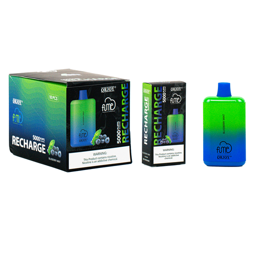 FumeRecharge 10pk 5% 5k Blueberry Mint Box (6941821706198) Unit (6941821705955)