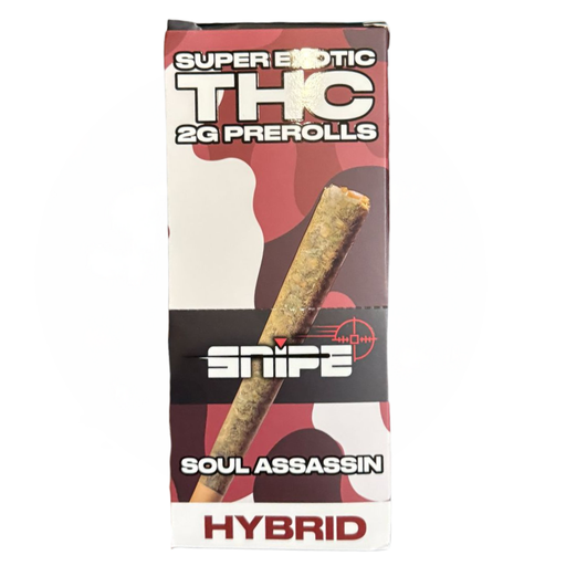 SNIPE 2G PREROLL-10PK BOX (Soul Assassin) Box (850067919667)