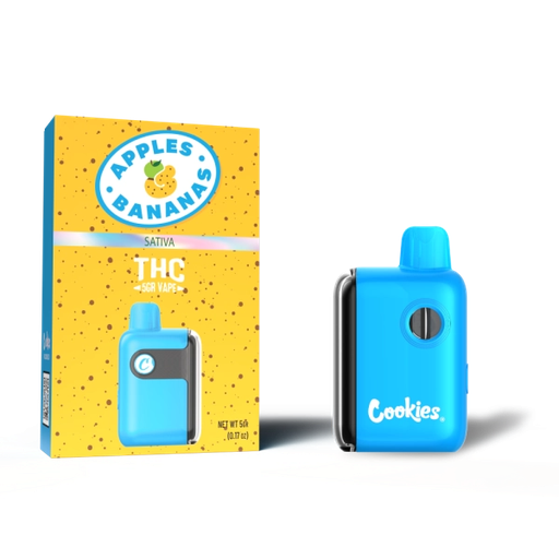 Cookies 5g Vape 5pk Apples & Bananas Box (695682284963)