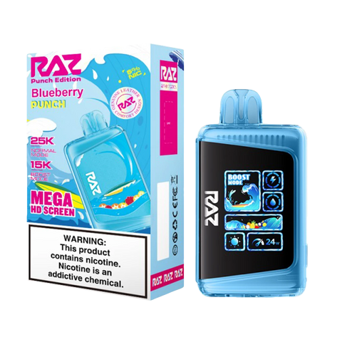RazLtx 5pk 5% 25k Blueberry Punch Box (6978271530035)