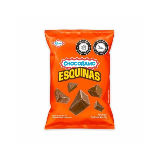 Ramo 12pk 1.76oz/50gr Choco Cake Corners Bag Box (77291465380)