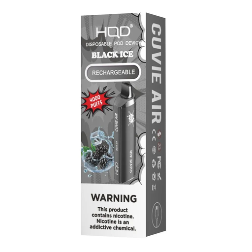 HqdAir 5pk 5% 4k Black Ice Box (6973826706149)