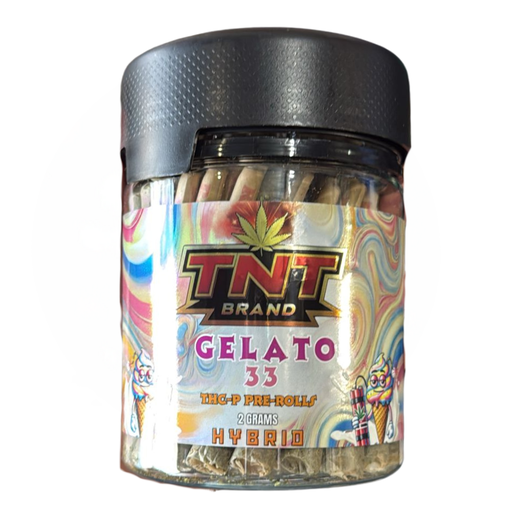 TNT Pre Roll 50pk 2g Ea Hybrid Gelato Box (751839402212)