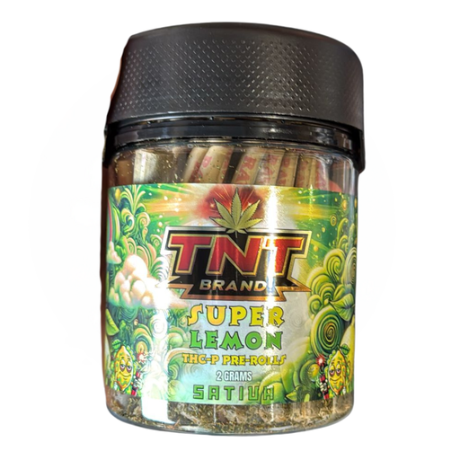 TNT Pre Roll 50pk 2g Ea Sativa Super Lemon Box (649382174550)