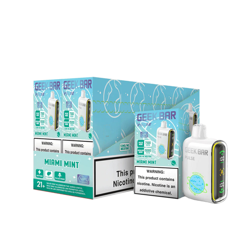GeekBarPulse 5pk 5% 15k Miami Mint (810125435959) Unit (810125436758) 