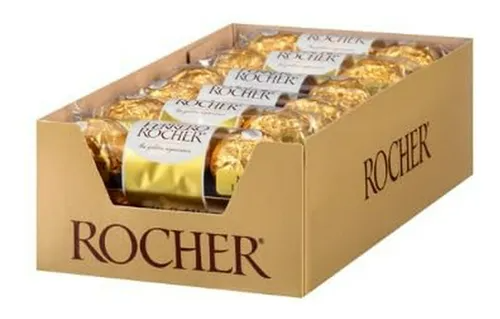 FERRERO ROCHER DISPLAY 12PK/3CT BOX-(009800123124) 