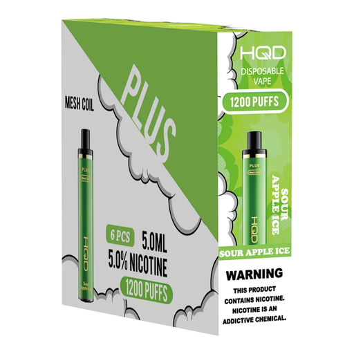 HqdCuvieplus 6pk 5% 1.2k Sour Apple Ice Box (6923742015351) 