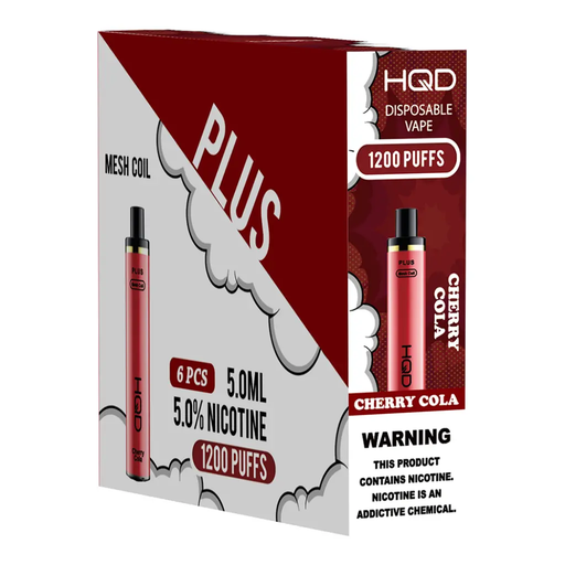 HqdCuvieplus 6pk 5% 1.2k Cherry Cola Box (6923742015597)