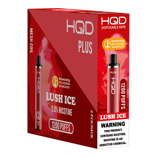 HqdCuvieplus Non-Smoking 6pk 5% 1.2k Lush Ice Box (6923742014026)