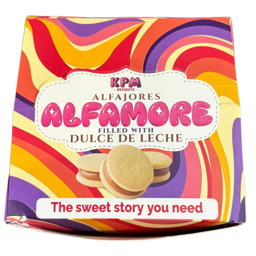 Alfamore Display 12Pk Dulce de Leche Box (679628884332) Unit (679628884271)