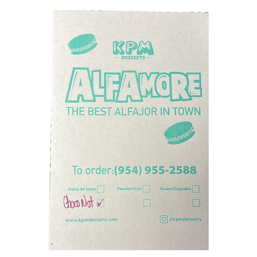 Alfamore 15pk Pizza Box Choco Nut Box (679628884356) 