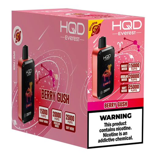 HqdEverest 5pk 5% 25k Berry Gush Box (6923742015887)