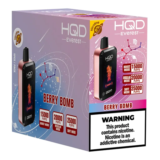 HqdEverest 5pk 5% 25k Berry Bomb Box (6923742019069)
